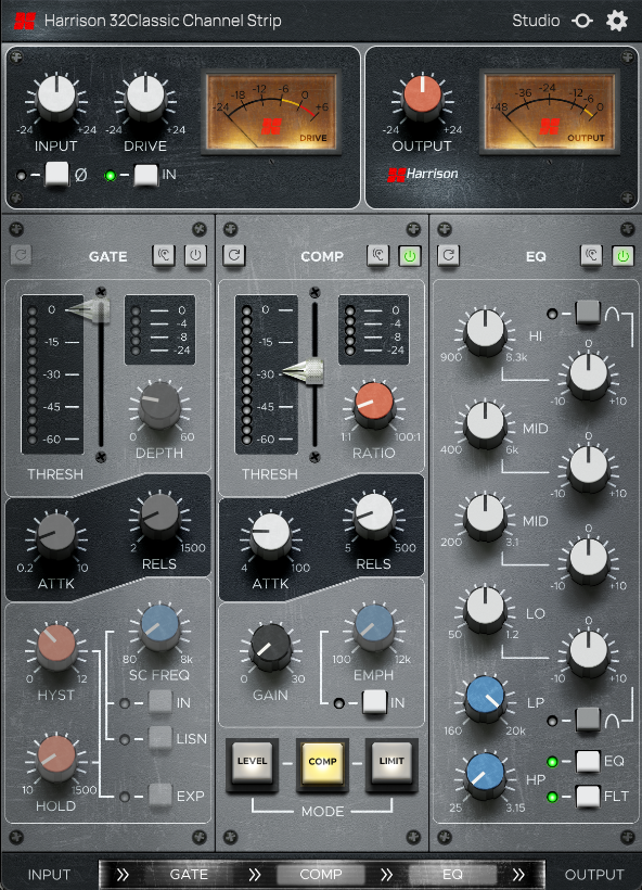 Solid State Logic Harrison 32Classic Channel Strip